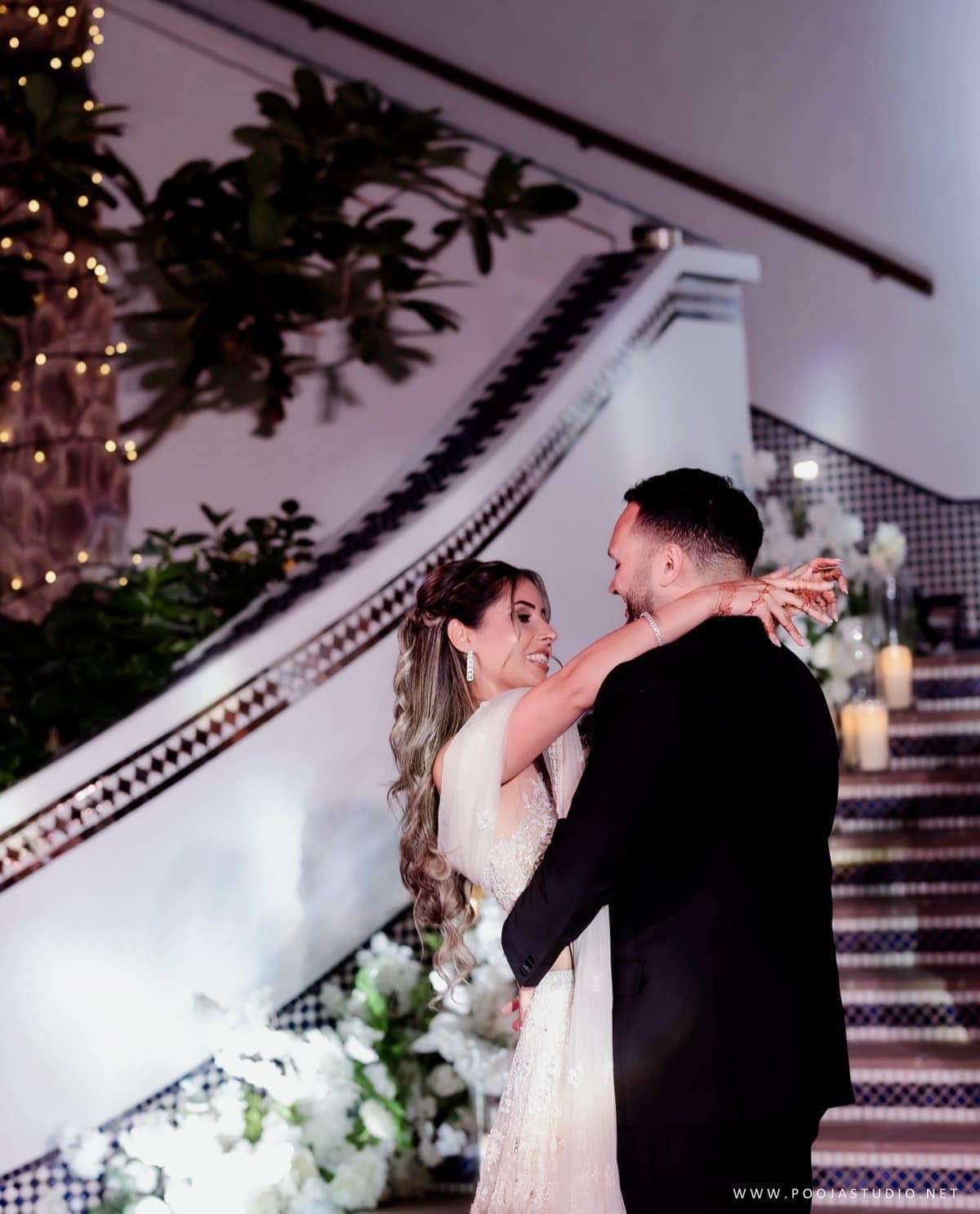Wedding couple by Taj Raj Events