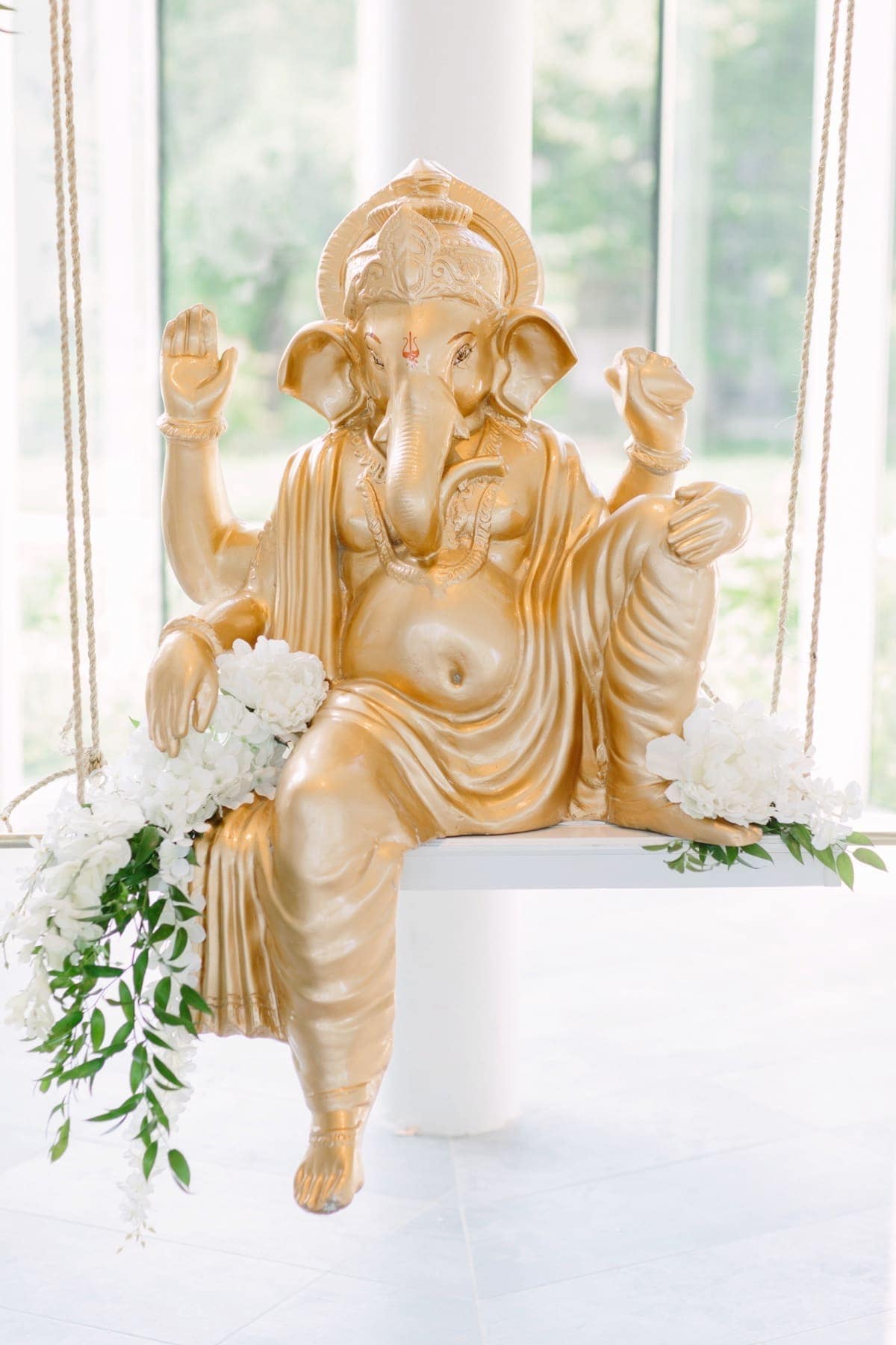 Indian wedding portrait by Taj Raj Events