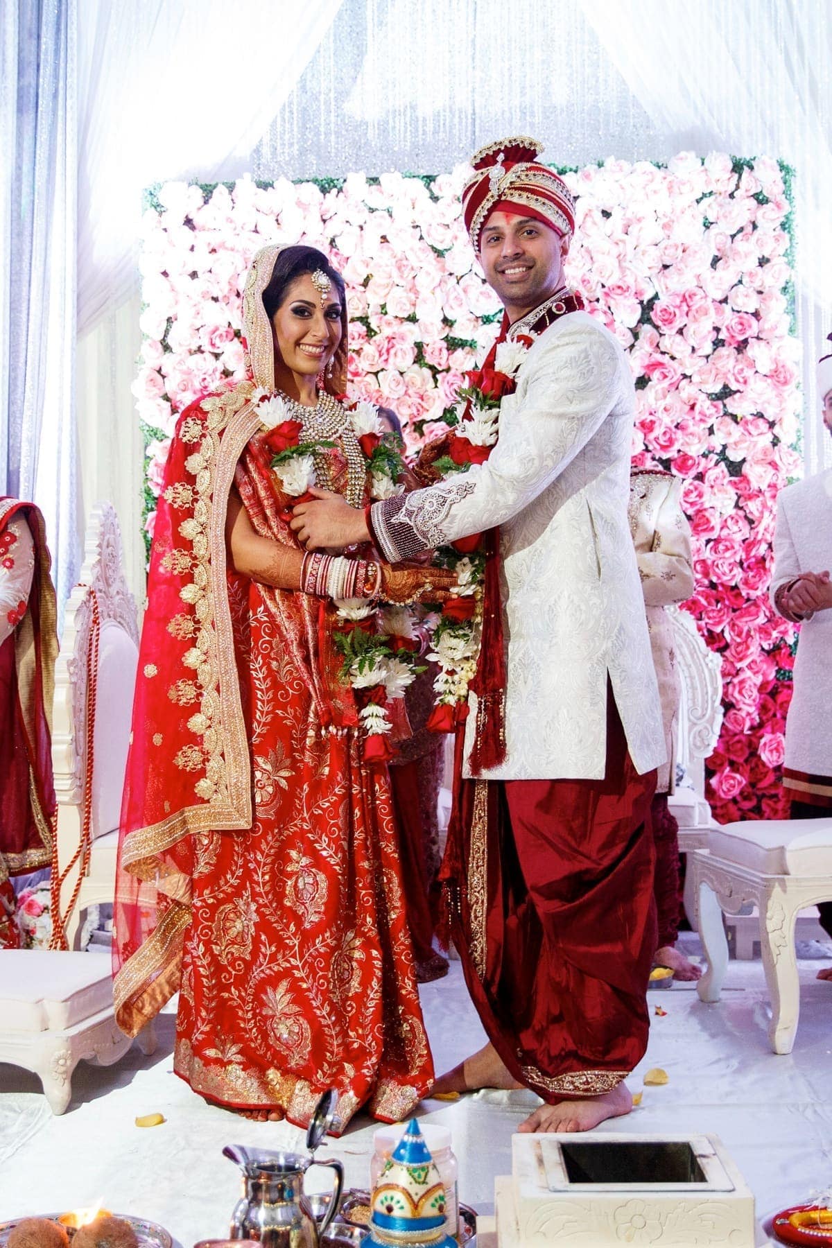 Ceremony and reception by Taj Raj Events